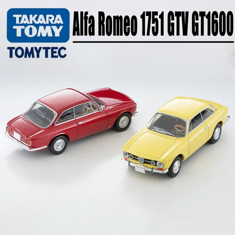 TAKARA TOMY Tomica 1/64 TLV-155c/156c Alfa Romeo 1751 GTV GT1600 Alloy Motor Diecast Metal Gift