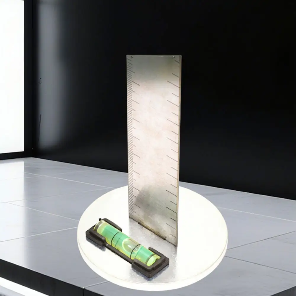 Accurate Tiling Leveling Ruler For For Kemaxin Stainless Steel Floor Gauge Masonry Alignment Measuring Device