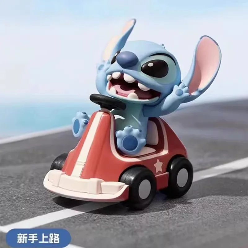 Disney Lilo i Stitch Figurka Pudełko z niespodzianką Kreatywny spersonalizowany pamiętnik rowerowy Ozdoba na biurko Niespodzianka Pudełko na prezent Zabawka Hurtownia