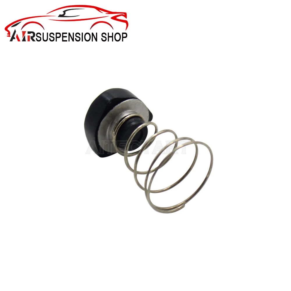 1PC  Air Compressor Pump Cylinder Spring Plug Rubber Valve w/ Spring For Touareg W211 W220 E65 E66 A8 Q7 Phaeton LR2 XJ6