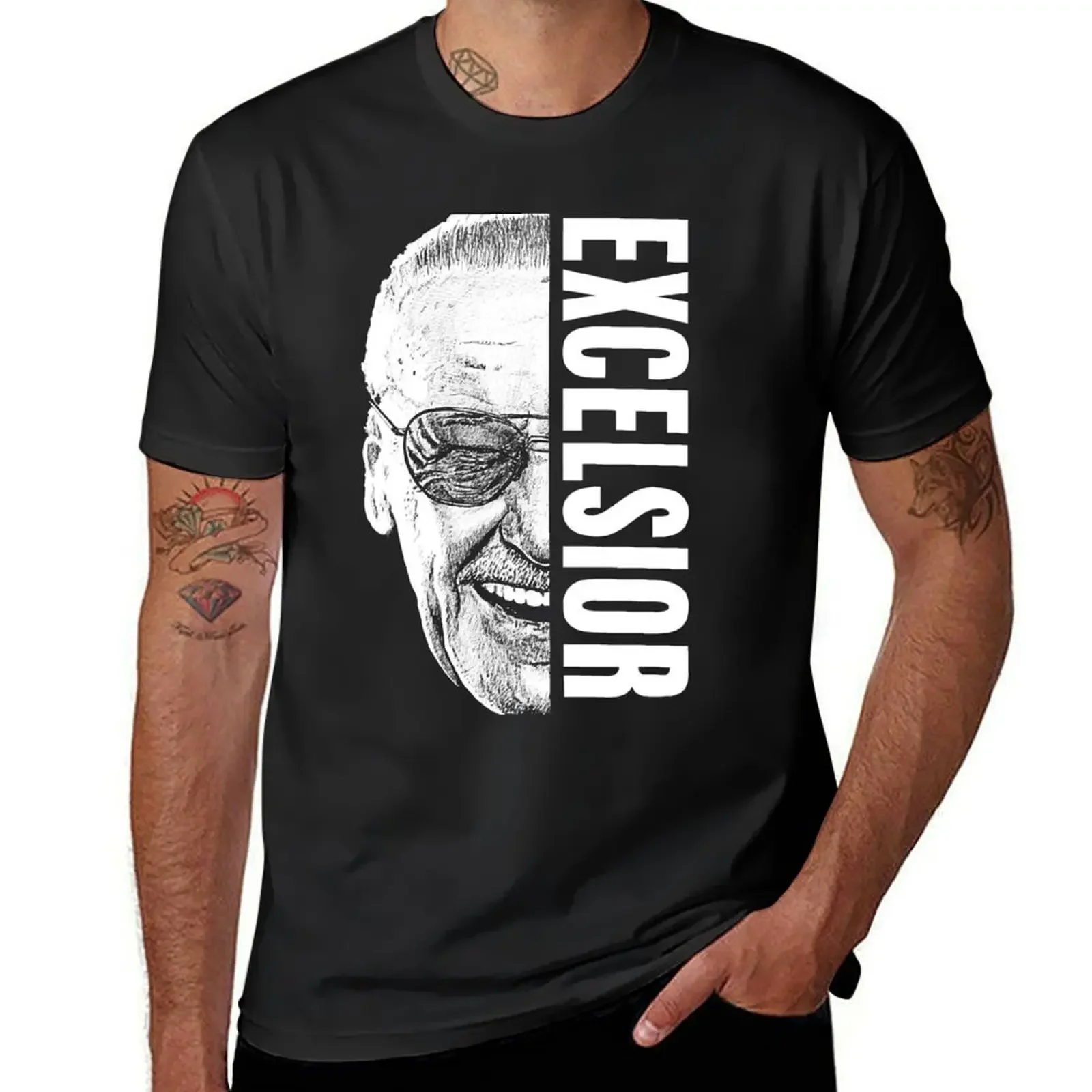 Excelsior T-Shirt man clothes for a boy T-shirts for men cotton