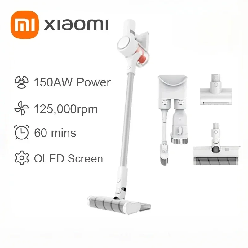 XIAOMI MIJIA Handheld Vacuum Cleaner K10 Home Car household Wireless Sweep 125000rpm 170AW cyclone Suction Multifunctional Brush