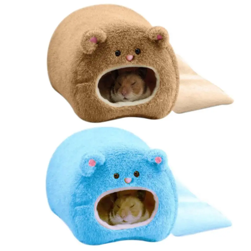 Niedliches Haustier Kleintier käfige niedliches Haustier Kaninchen Hamster Haus Bett Ratte Guinea Winter warm hängenden Käfig Hamster Nest