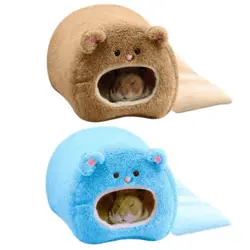 Cute Pet Small Animal Cages Cute Pet Rabbit Hamster House Bed Rat Guinea Winter Warm Hanging Cage Hamster Nest