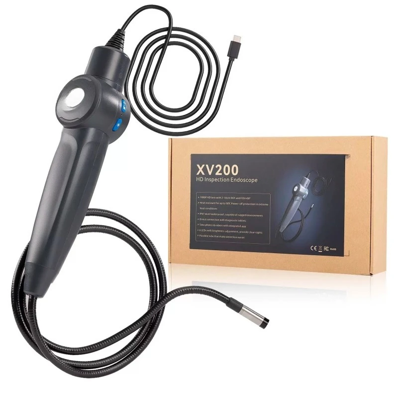 X200 HD Flexible Snake Inspection Endoscope Waterproof