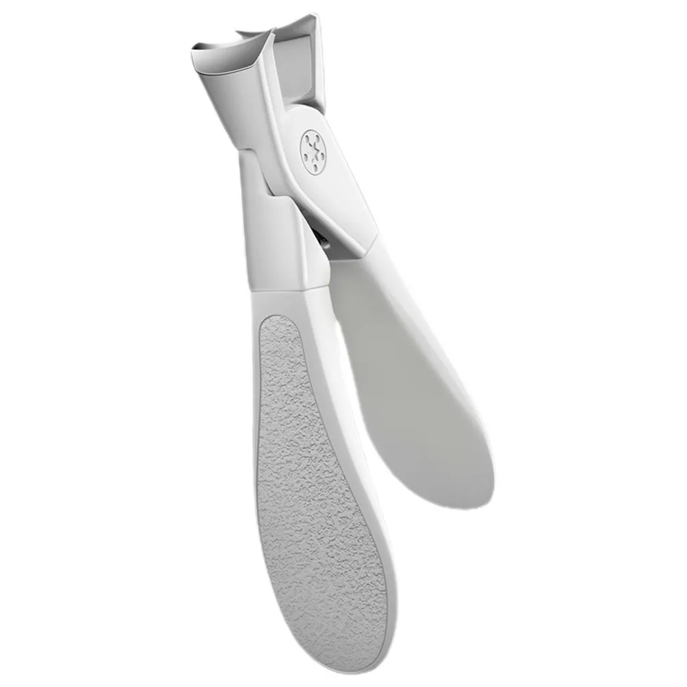 

Stainless Steel Nail Clipper Strong Sharp Fingernail Toenail Cutter Portable Metal Nail Trimmer Manicure Pedicure Essential Tool