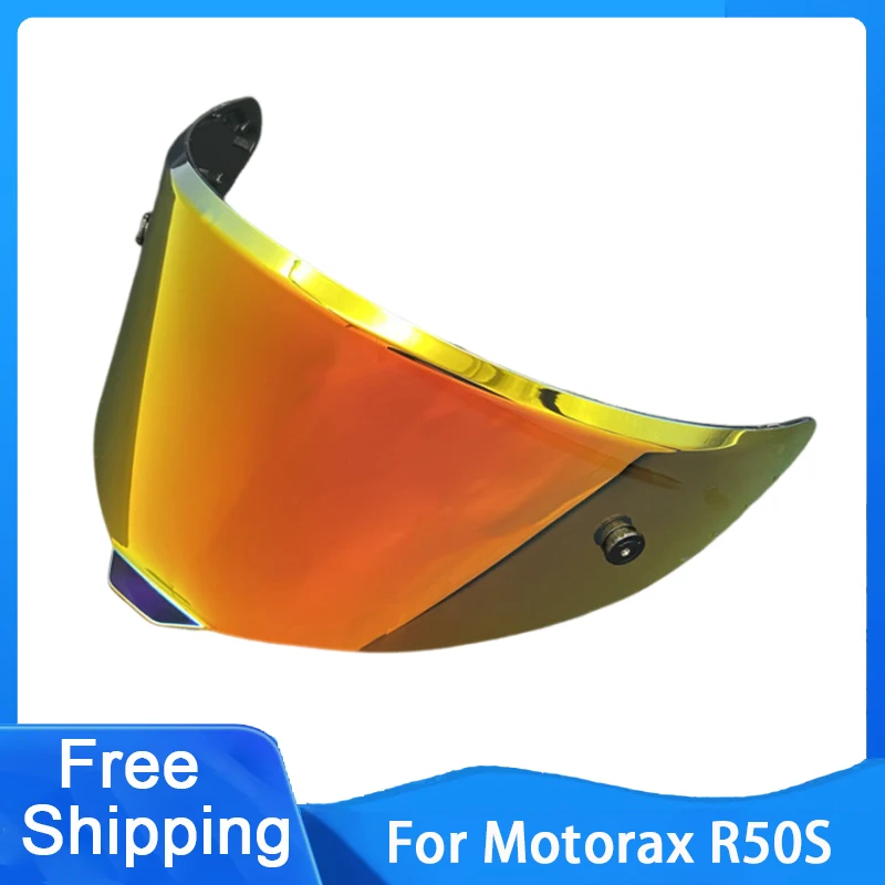 

R50S Motorcycle Helmet Visor Lens For Motorax R50S Replace Anti-UV Anti-Scratch Dustproof Windshield Helmets Accessories