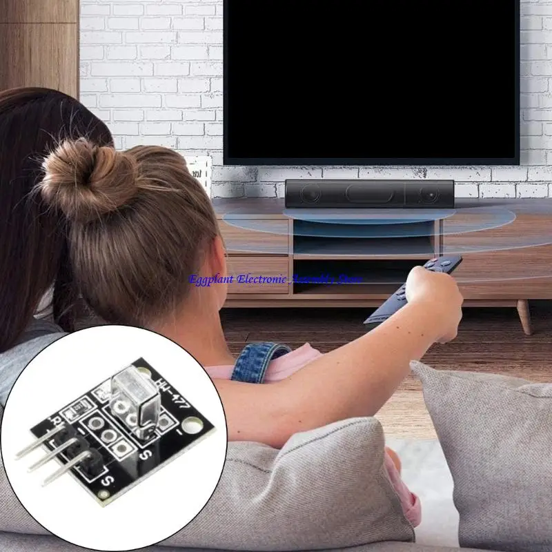 

E28D ИК-приемник датчиков с двойным экранированием, защита от помех, встроенная микросхема для декодирования сигналов и обучения