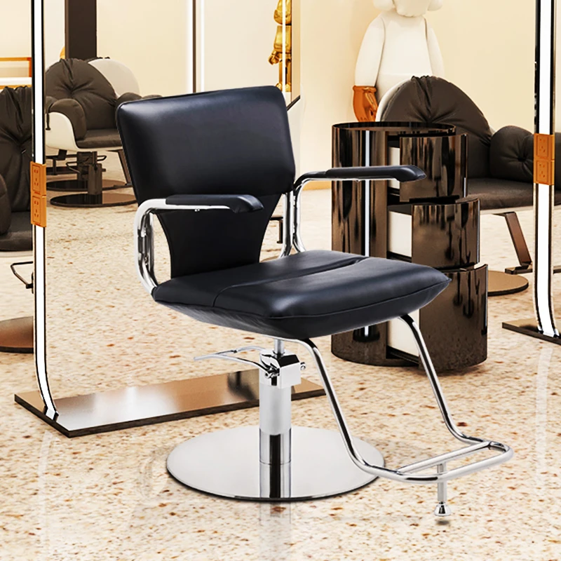 

Tattoo Barber Chair Professional Leather Footrest Stylist Swivel Chair Treatment Backrest Sillon Pedicura Furniture Salon LJ50BC