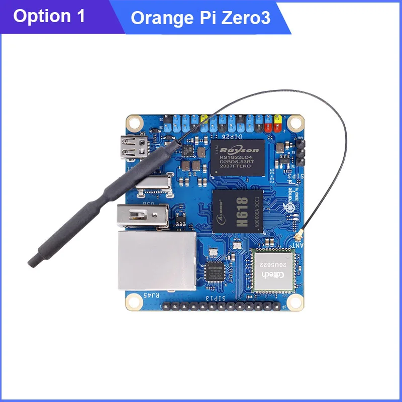 Orange pi null 3 4gb 2gb 1gb ram all winner h618 64-bit 16mb spi flash dual band wifi5 bt3.0 gigabit lan port single board