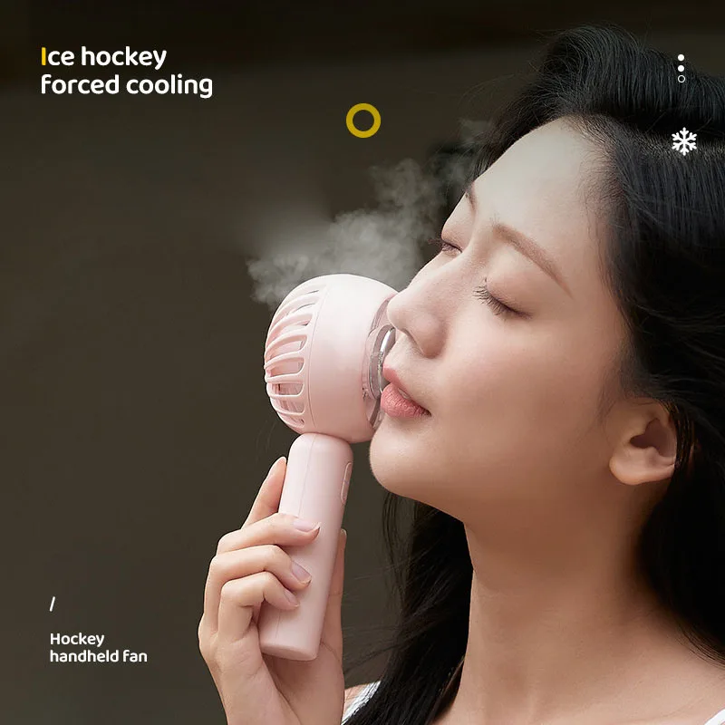 Ventilateur électrique Portable de réfrigération, 2000mAh, Rechargeable par USB, contrôleur à semi-conducteur Peltier
