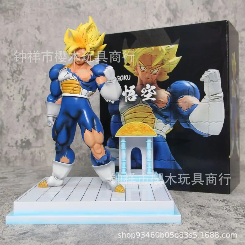 

Dragon Ball Super Saiyan Son Goku Hyperbolic Time Chamber Pvc Figure Statue Collectible Model Desktop Ornament For Anime Fans
