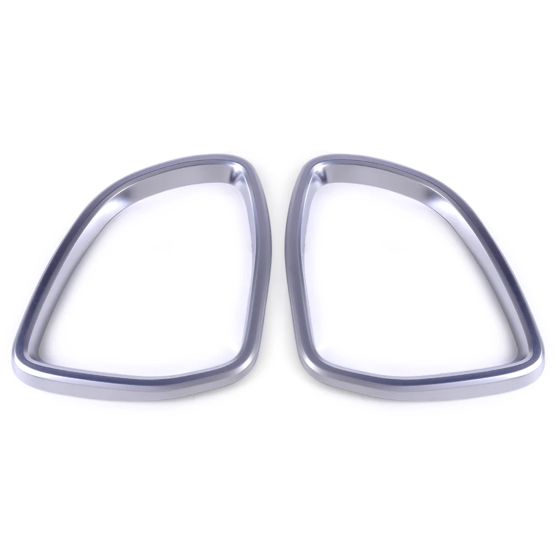 CITALL 2PCS Car Styling Matt Chrome Plated Rear View Mirror Frame Rearview Cover Trim Fit for BMW X5 X6 F15 F16 2014 2015 2016