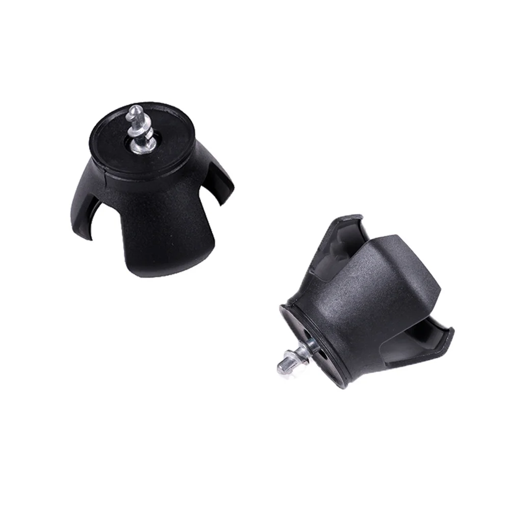 2Pcs 3 Prong Ball Picker Scooping Tool Durable Easy to Use No Bending Required Screw Hole Accessory Black Ball Picker