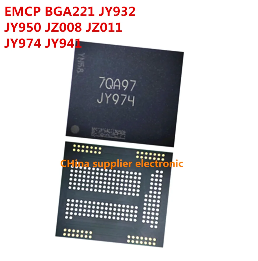 

Память шрифтов EMCP BGA221 JY932 JY950 JZ008 JZ011 JY974 JY941 JWA60, 1 шт.