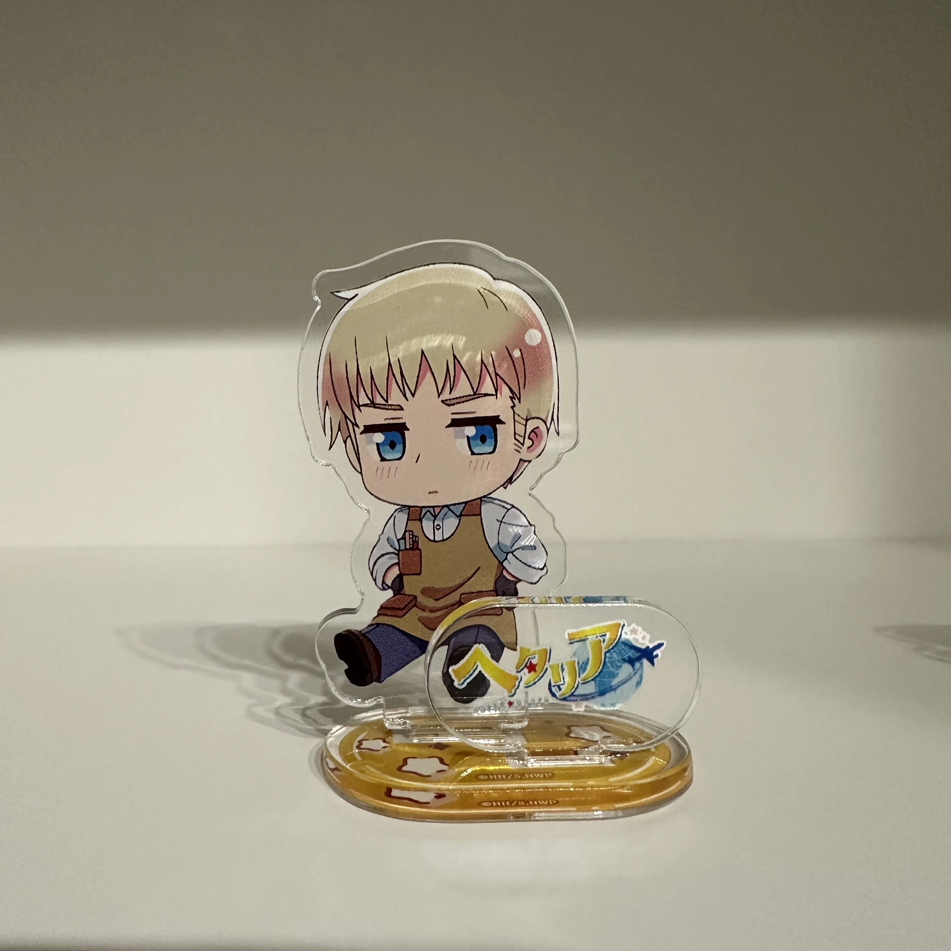 Hetalia: Axis Powers Anime Figures Feliciano Vargas Ludwig New Acrylic Stands Character Arthur Kirkland Model Prop Fans Gift