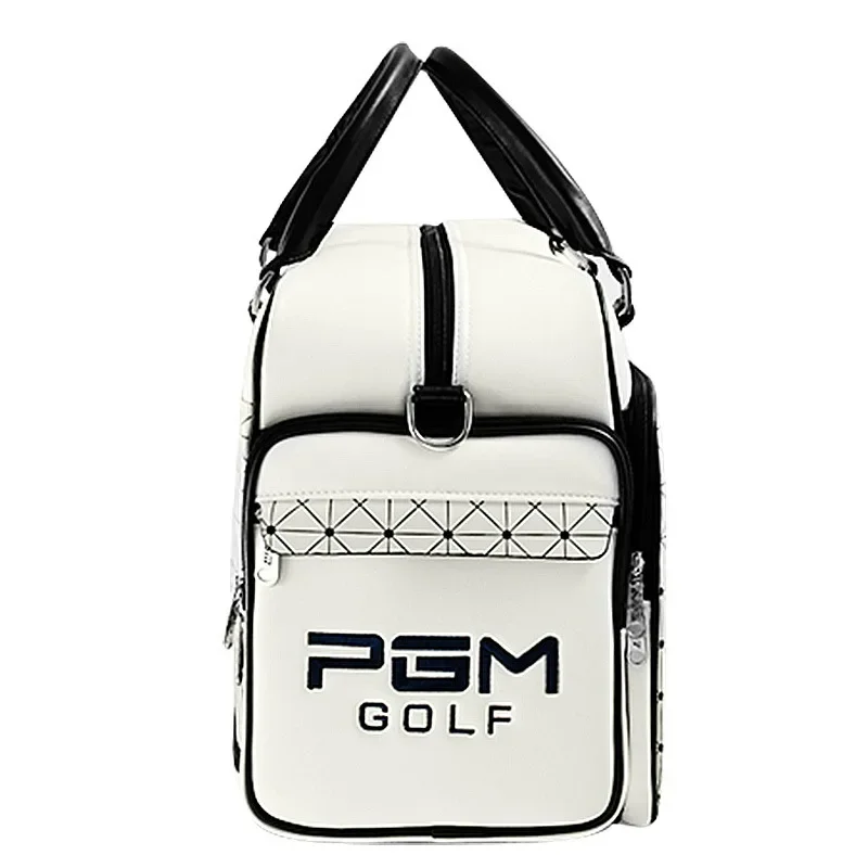 PGM Golf Clothing Bag Fashion Clothing Bag Waterproof PU Ball Bag Large Capacity Independent Shoe