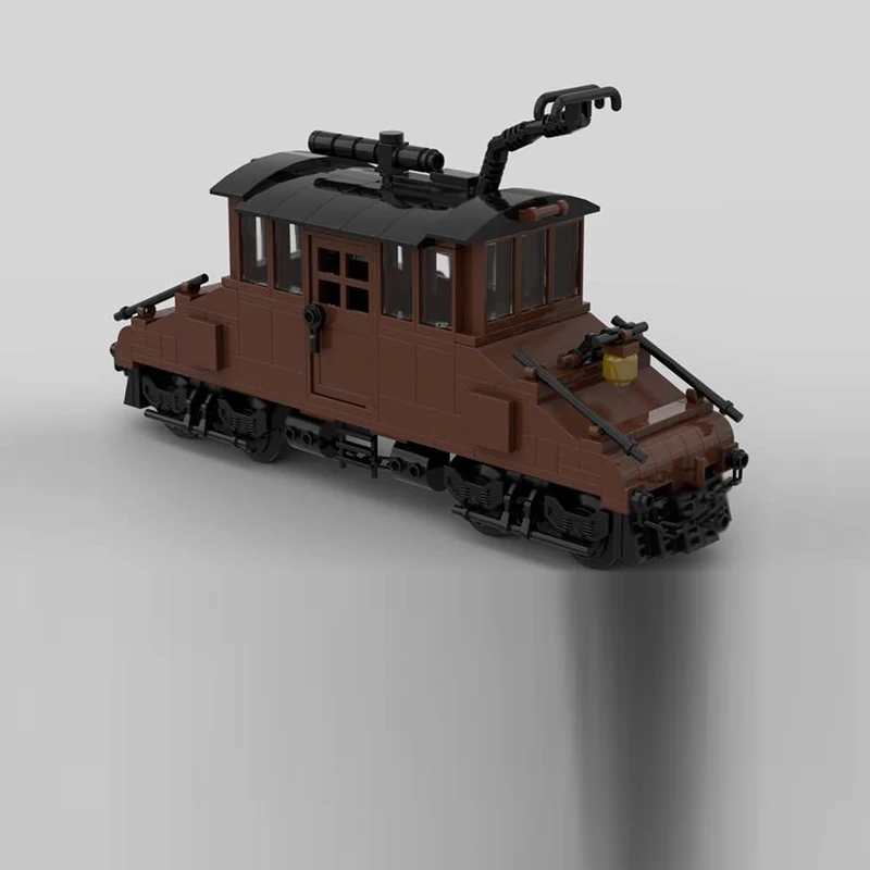 Stadsautomodel MOC Bouwstenen Spits Taxi Stoom Tram Trein Modulaire Technologie Geschenken Vakantie Monteer Kinderen Speelgoed Pak