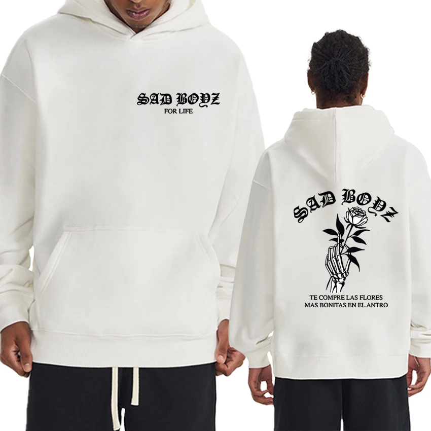 

Hot Singer Junior H World Tour 2025 Double Sided printed streetwear Unisex harajuku Trend Hoodie Men women Fleece Sweatshirt