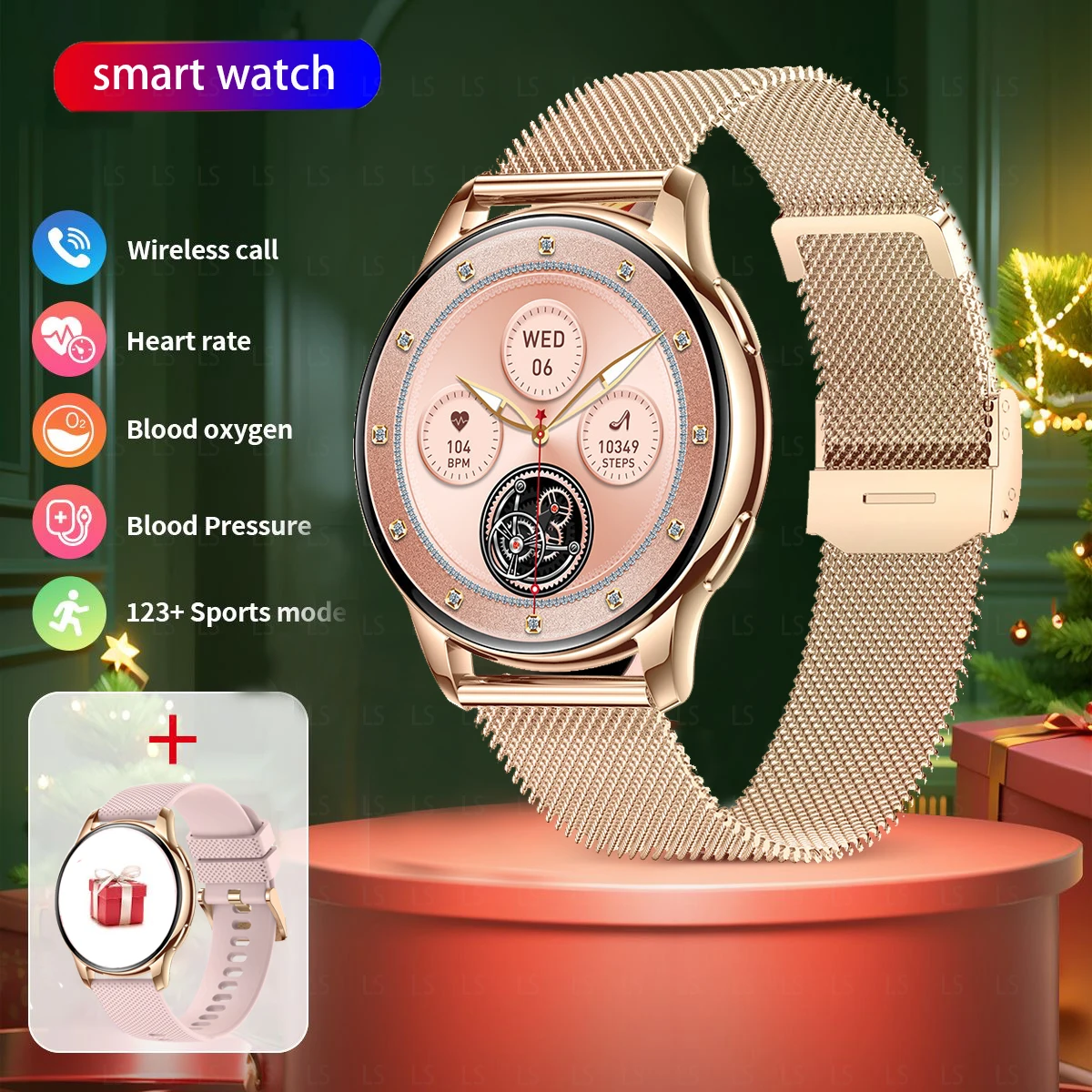 2025 New Bluetooth Smart Watch for Women 1.32