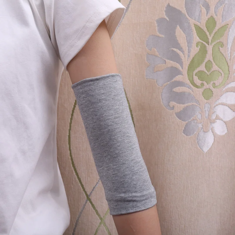 1 pair of elbow Summer Thin arm Guard Air conditioning room warm joint Arm Elbow cover Sports cover Scar Tattoo fashion