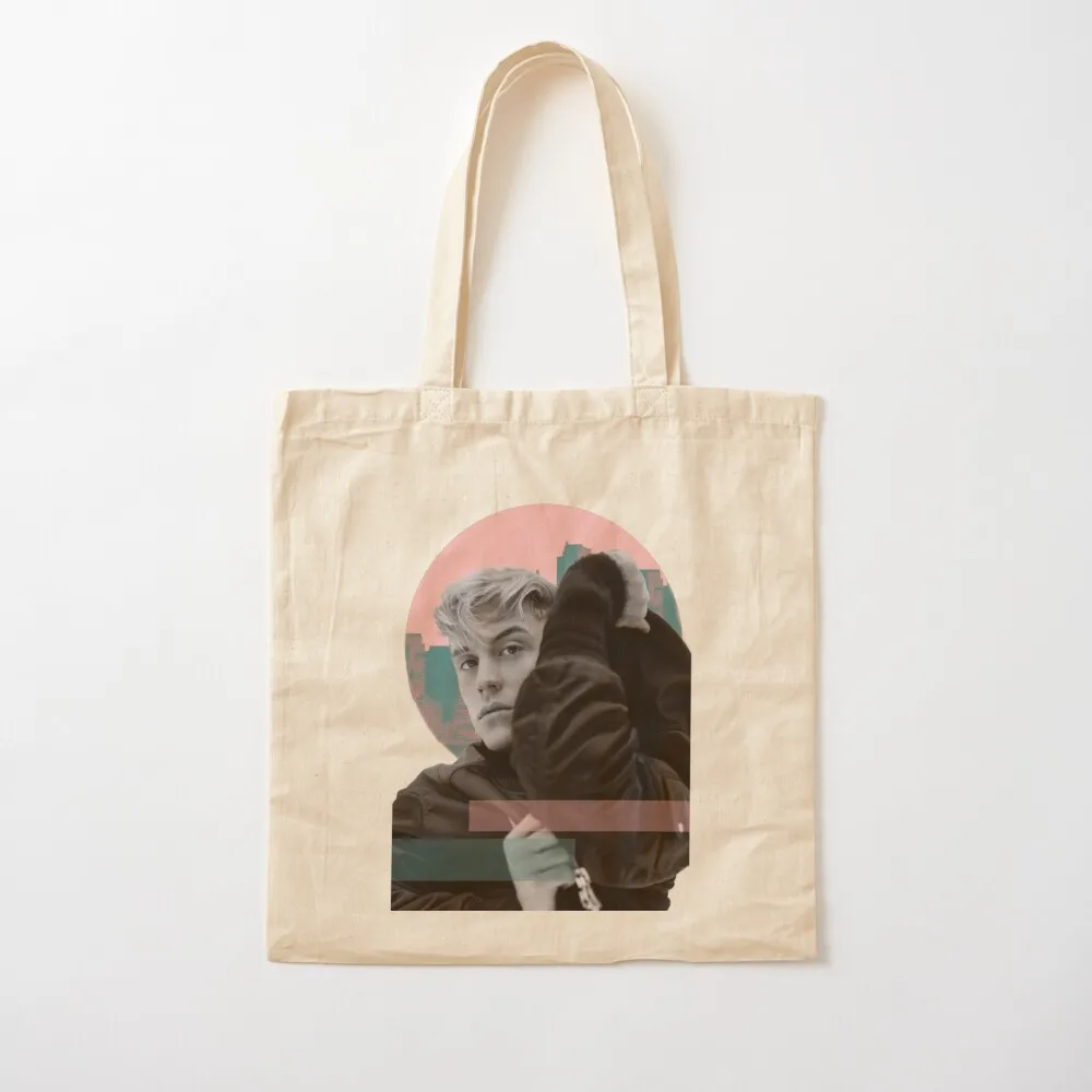 

Loc Nottet pink Tote Bag Canvas bag handbag