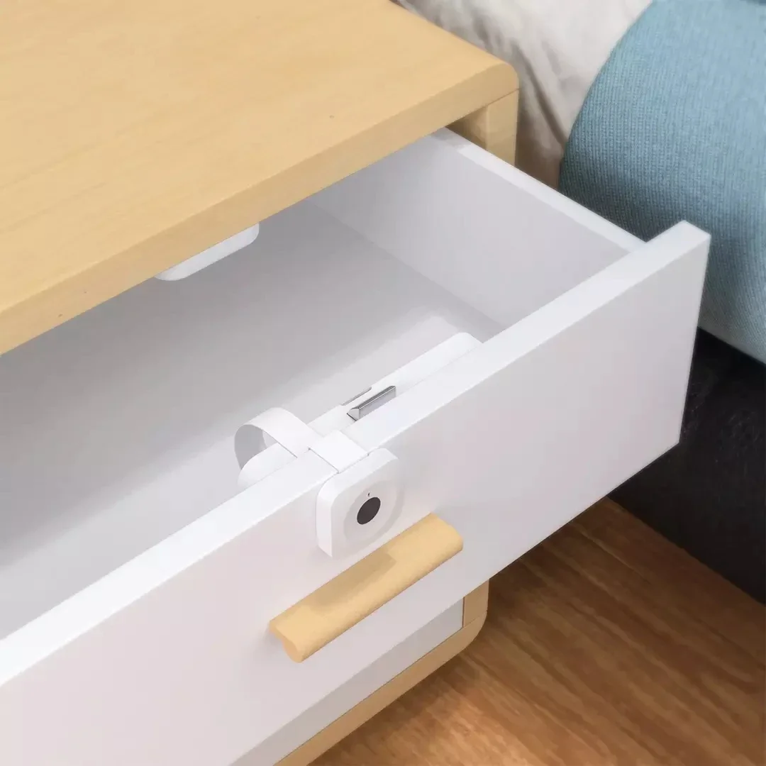 Smart Fingerprint Lock Drawer Cabinet Lock sensitive Keyless Unlock Anti-Theft Child Safety File Security door