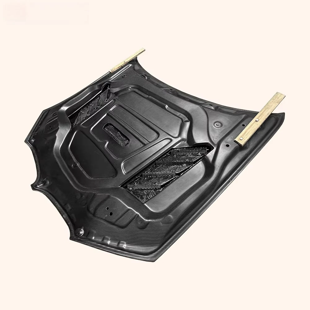 Per X3M F97 X4M F98 19-24 Cofano di raffreddamento ventilato anteriore stile AD in carbonio secco