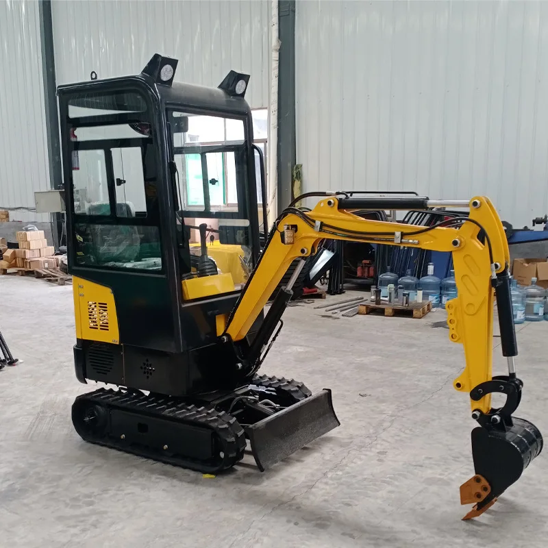 

Mini Excavator 1T 1.2T 1.8T 2.5T 3T 3.5T CE EPA Euro5 Smallest Tracked Crawler Digger Machine For Garden