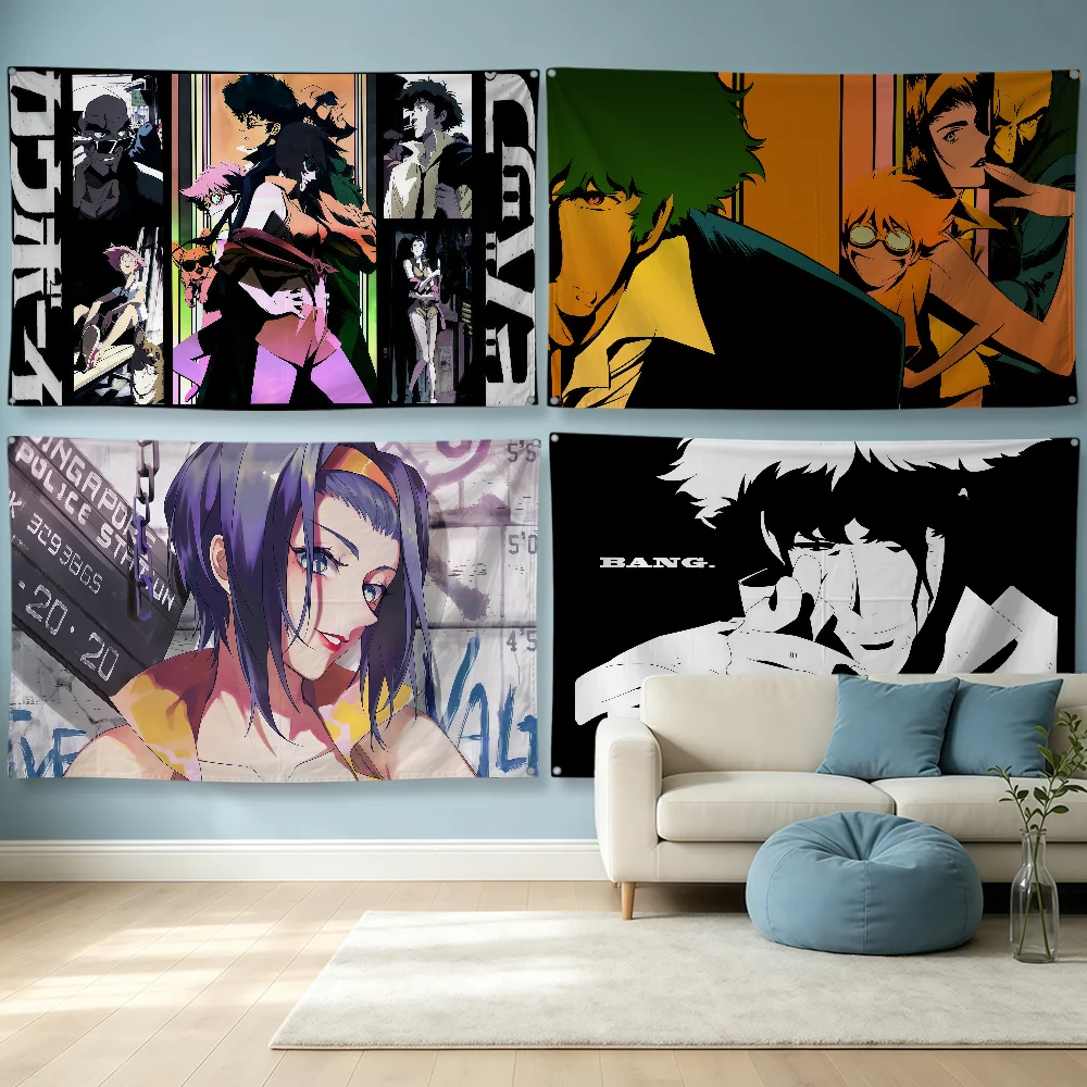 Outdoor Camping Wallpaper - Bendera Cowboy Bebop yang Modis, Terbuat