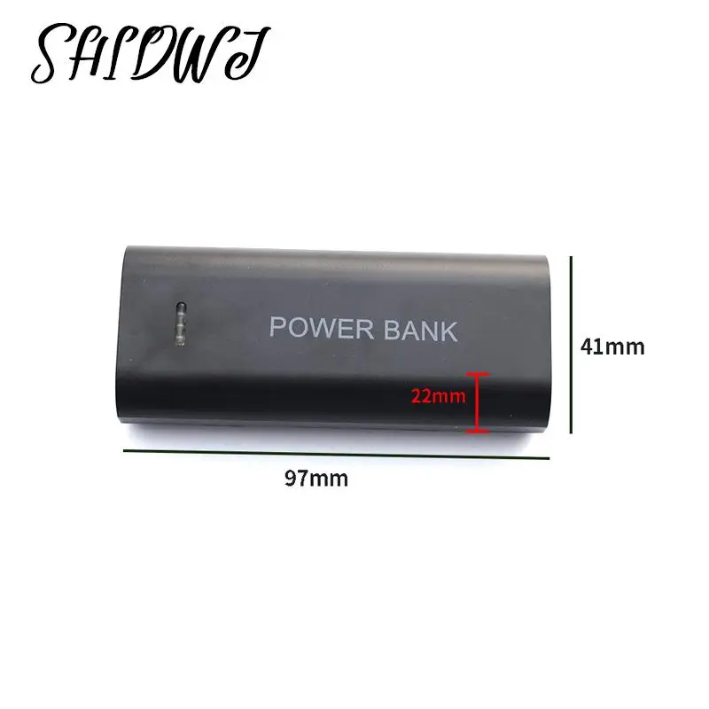 5V 5600mAh 2X 18650 USB Power Bank Battery Charger Case DIY Box For Phone Electronic Charging Not Including Batteries