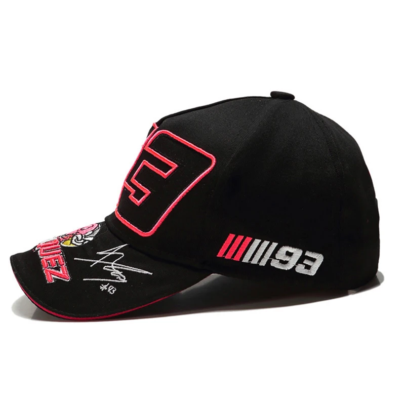 Gorra de béisbol con visera para hombre y mujer, gorro con estampado de Moto GP, carreras de coches, Snapback, motocicleta, H092