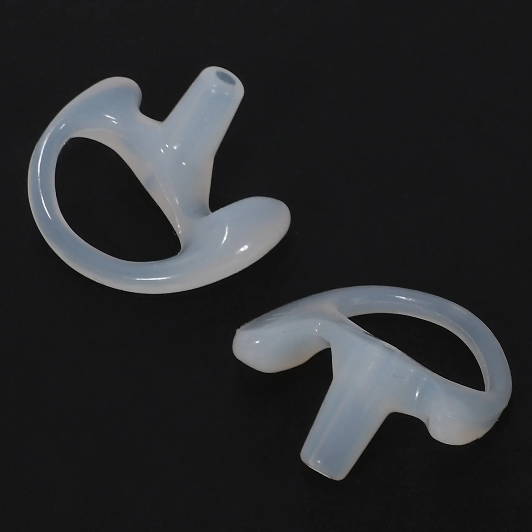 

AYHF 6 пар прозрачных силиконовых мягких наушников для рации с акустической трубкой, маленькие/средние/большие J6116Z