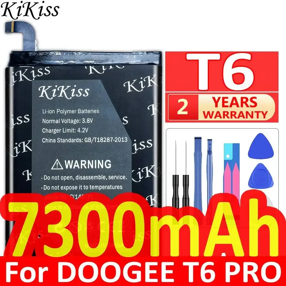 Легкая батарея высокой емкости 7900 мАч для мобильного телефона Doogee T6 Pro, Homtom HT6