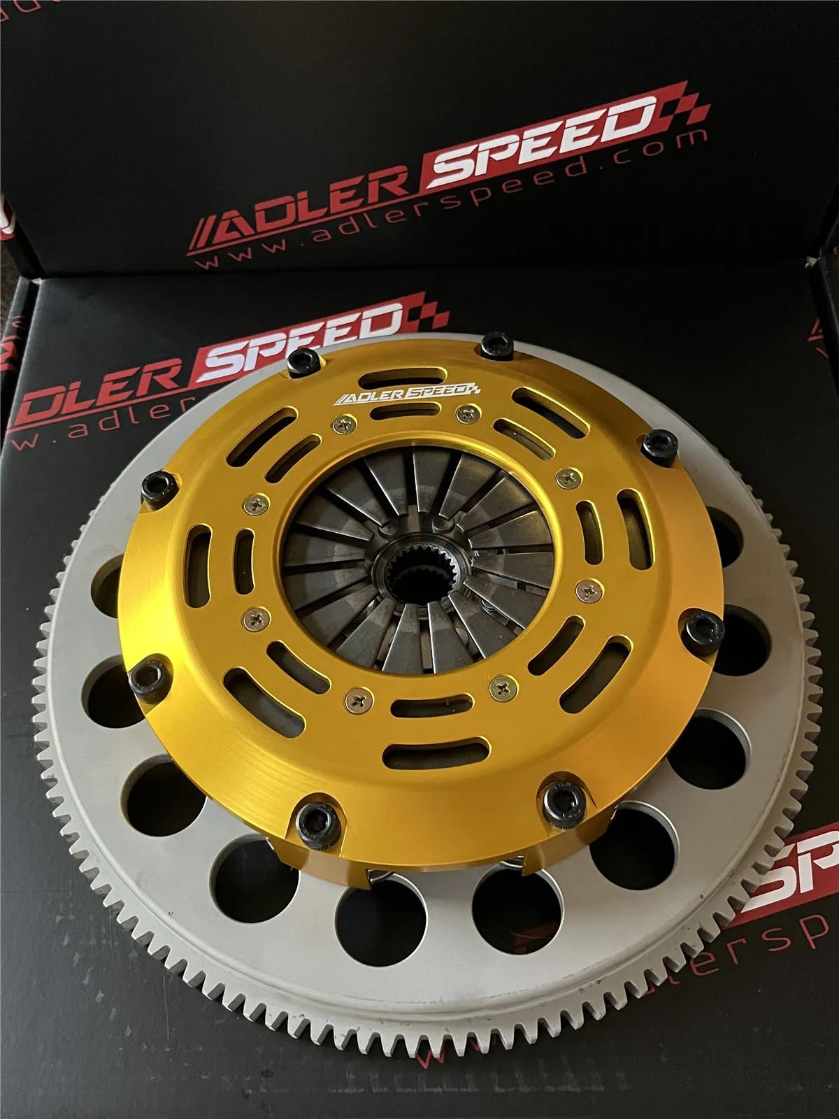 ADLERSPEED Twin Disc Clutch Kit For Nissan Skyline GTS GTS-T GTR R32 RB20DET RB25DET RB30E RB26DETT BNR32  5-SPEED