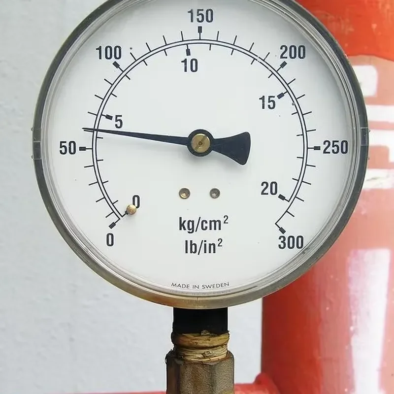 Stainless Steel Pressure Gauge for Industrial Use High Precision 232.50 233.50 Metric Scale