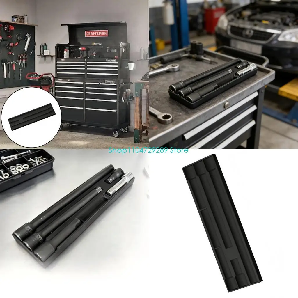 D8KE – support barre d'extension en plastique solide, essentiel pour les outils automobiles, s'adapte à différentes tailles à