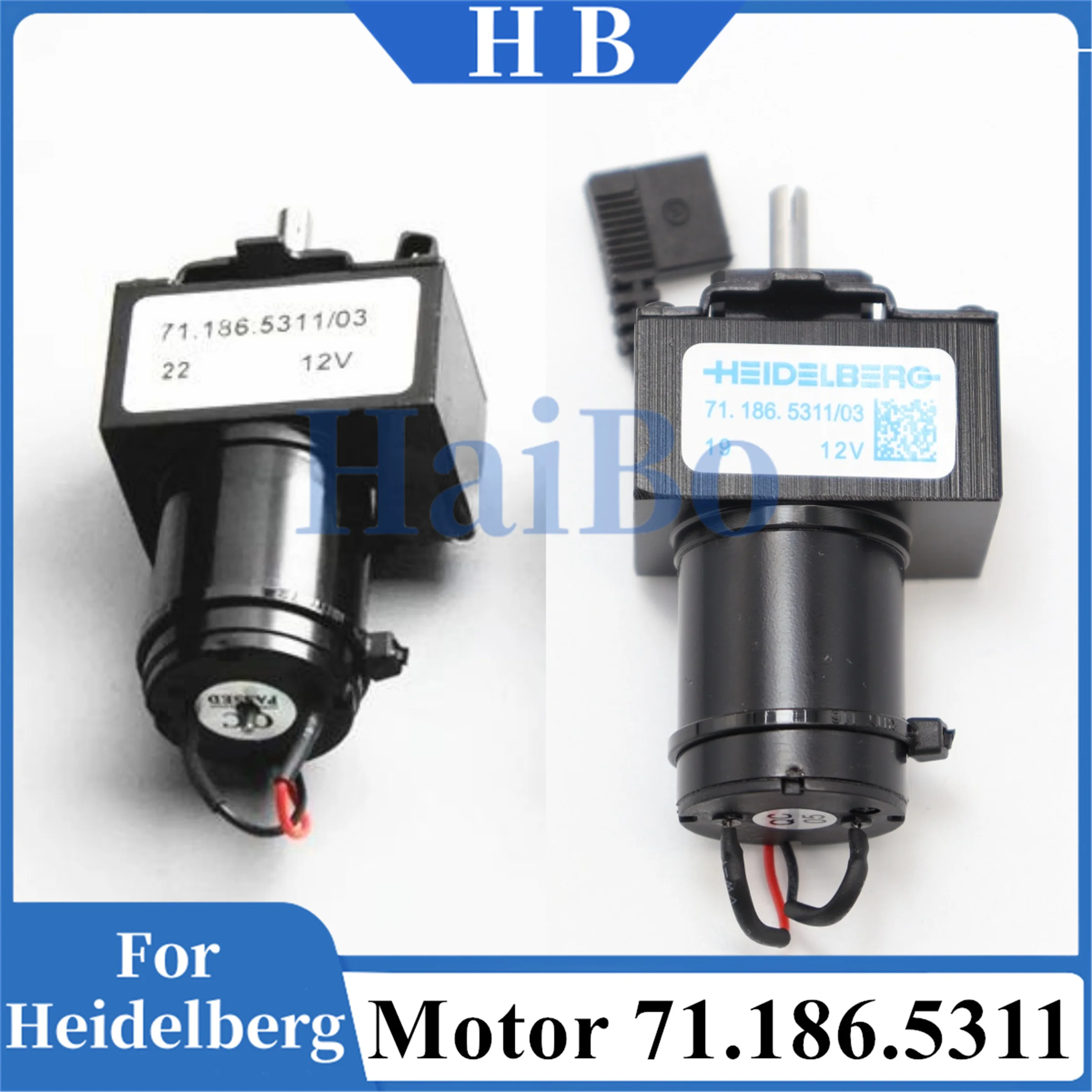 HaiBo Best Quality New 71.186.5311 Ink Key Motor for Offset Printing Machines for CD102 SM102 SM74 Solvent Ink