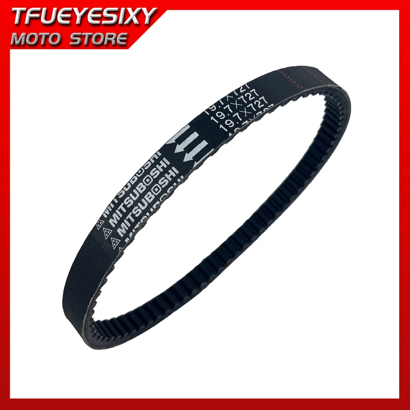 TFUEYESIXY 727x19.7 CVT Drive Belt For Sym Z1 125 Gtevo Jet Power125 GR125 XS125T-17 JP150 4T 727 19.7 1B01F6A01 23100-F6A-0001