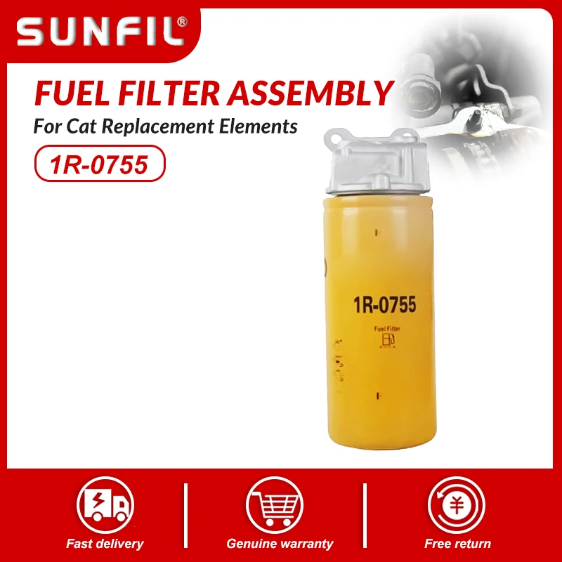 

Топливный фильтр в сборе 1R-0755 1R0755 для двигателя CAT E325C/D E330C/D E336C/D E336C/D