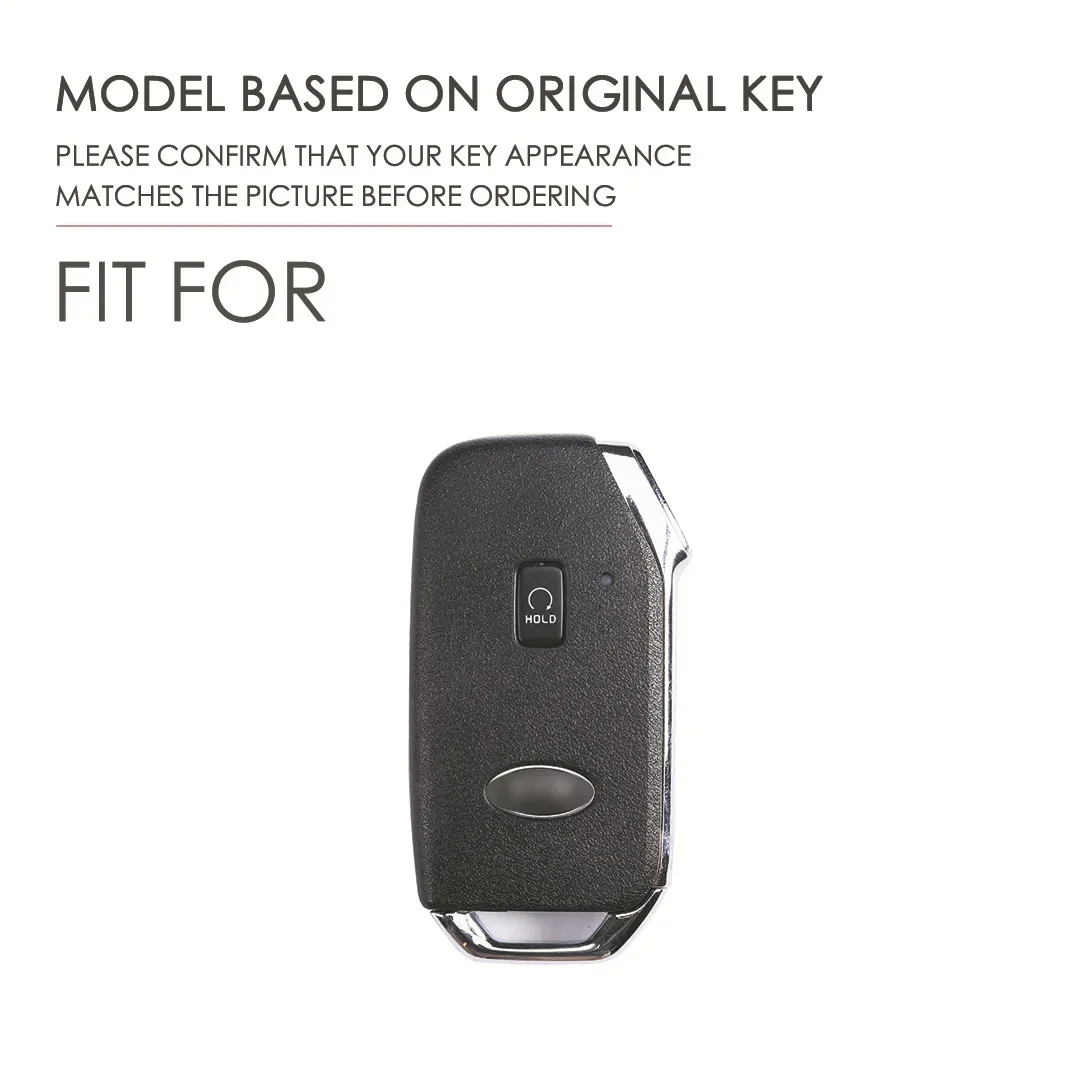 Leather Car Key Case Cover Fob Protector Keychain Auto Accessories for Kia Sorento Seltos K5 Sportage Ceed Cerato Forte Holder