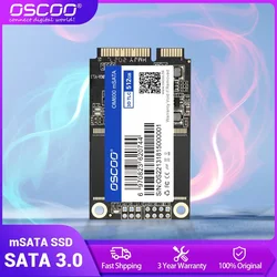 OSCOO mSATA SSD 128GB 256GB 512GB 1TB Internal Solid State Drive Hard Disk Mini SATA for Laptop Computer Accessorie