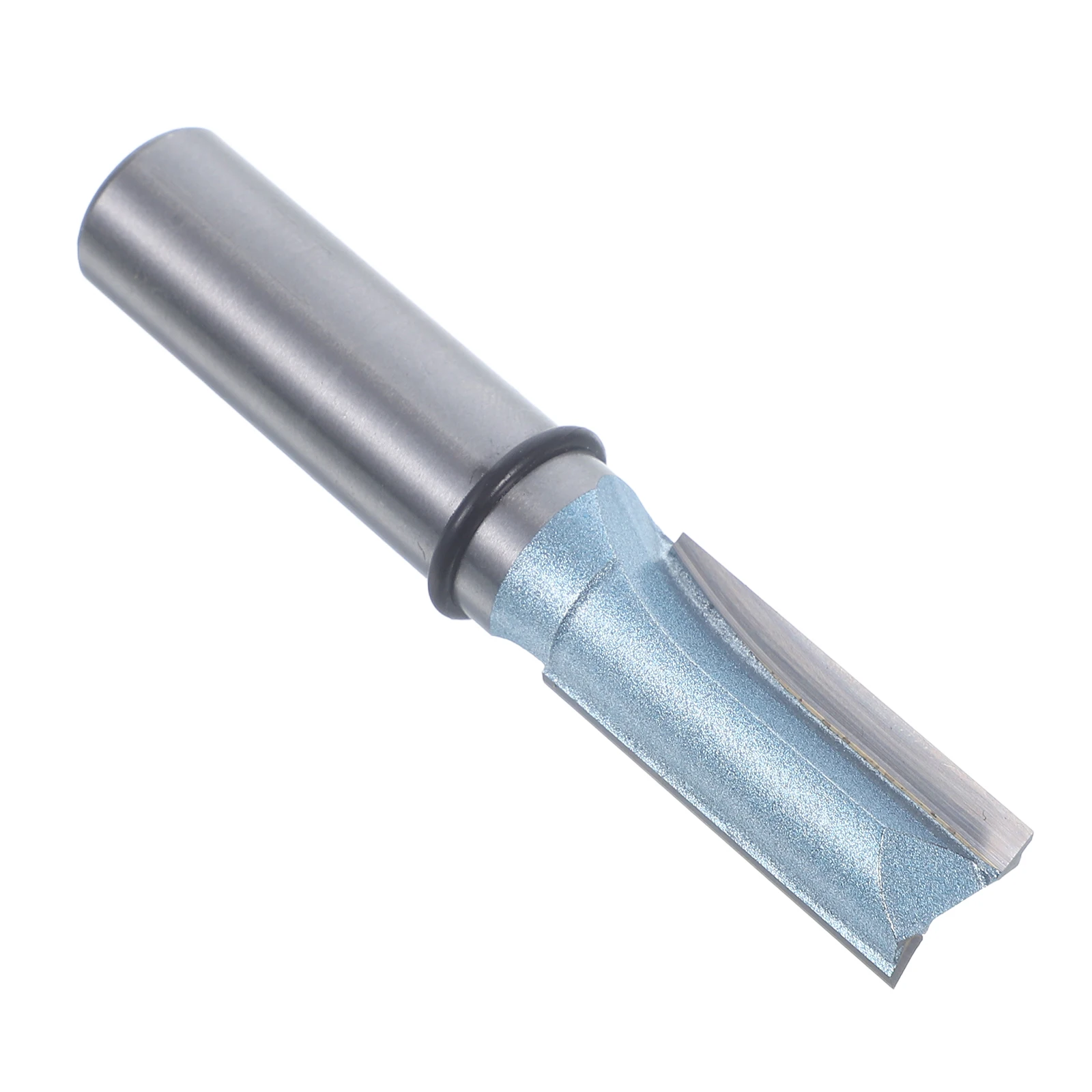 

Double Flute Router Bit 1 Shank 1 2 Inch Diameter 2 Inch Length Grooves Flush Trim Milling Straight Bit Woodworking Drill