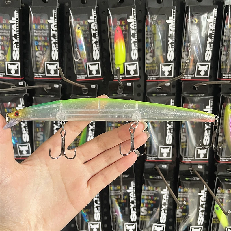 8130 18cm23g1PCS LURETV المستوردة الطائر بطل تحوم في الماء الضحل طعم مينولتا لرمي طويل المدى من جثم الطعم المزيف #2