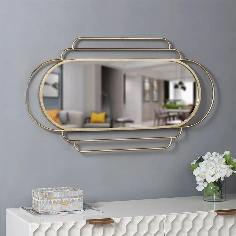 

Sticky diamond simple special-shaped cloud dressing decoration makeup mirror master bedroom with light good luck ornament