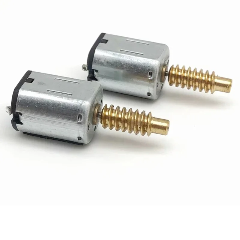 1PC Micro Precious Metal Brush N20 Motor with Metal Worm Gear DC 1.5V-6V 28000RPM High Speed for Toy Models