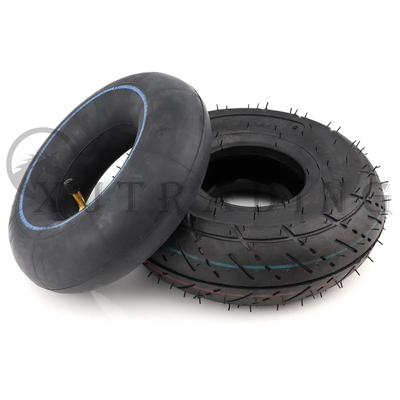 

10 inch Pneumatic Tire 10x3.50-4 Inner Outer Tyre Fit For Electric Scooter Trolley Tiger Cart wheel Mini Motorcycle Accessories