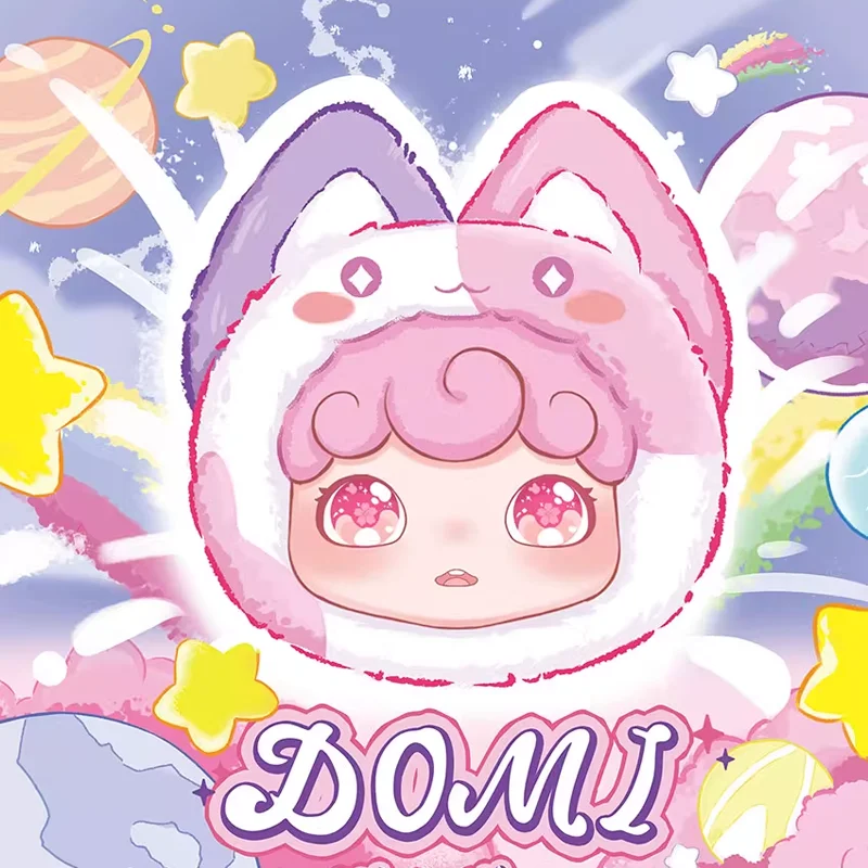 

Domi Splice World Vinyl Plush Blind Box Trendy Toy Cute Bag Pendant Decoration Doll Keychain Little Coin Purse Mystery Box Gift