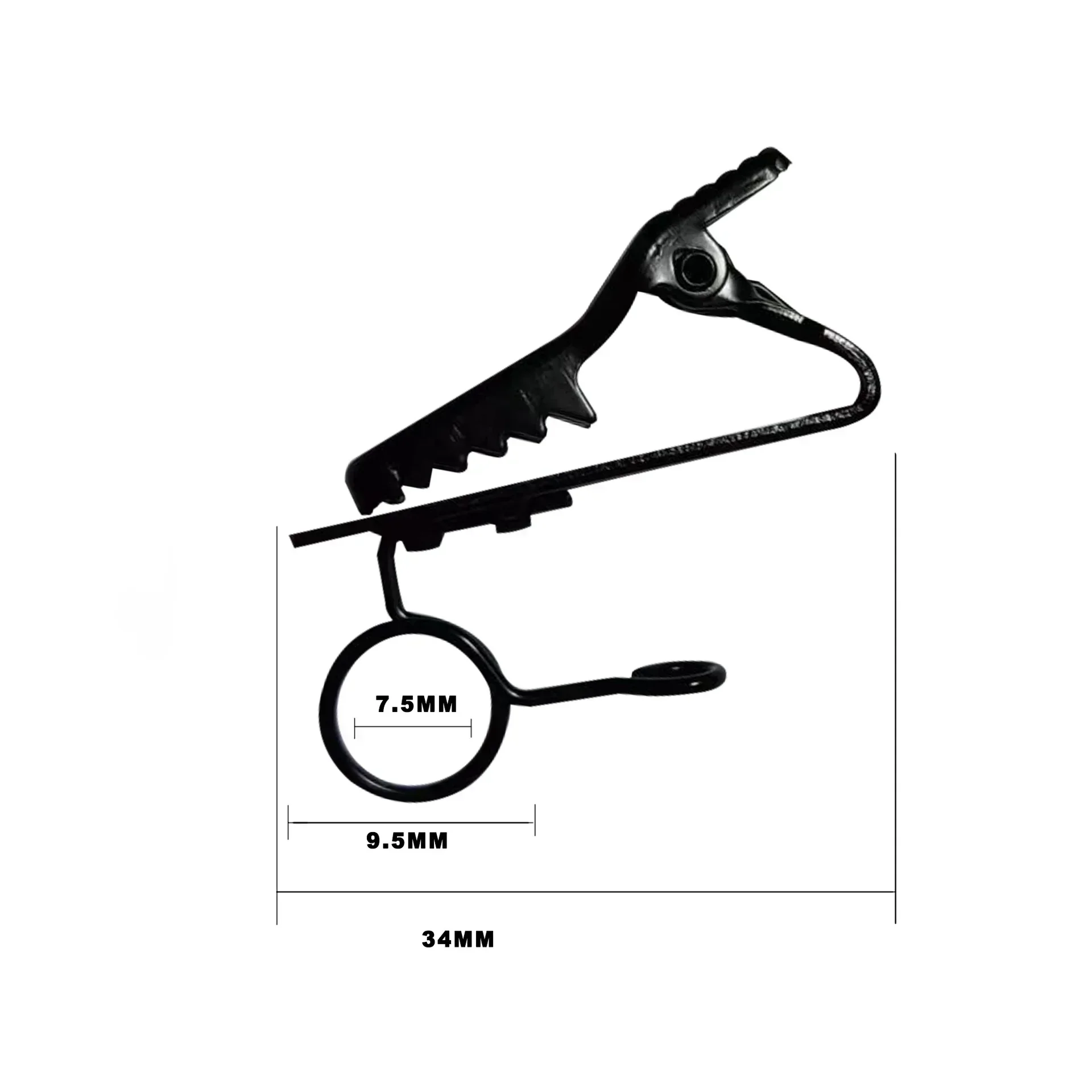 Clip per microfono in ferro Clip per cravatta Clip per collare per microfono Clip per microfoni wireless Supporti per morsetti Accessori per microfono portatili