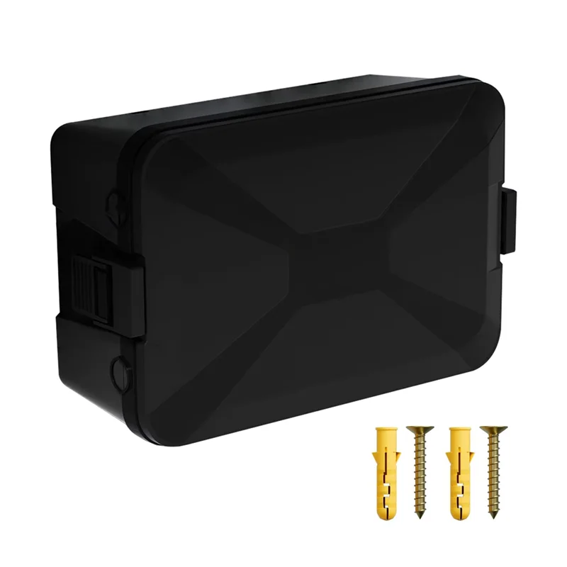 

ABLQ Outdoor Distribution Box Outdoor Extension Cord Cover Waterproof And Weatherproof Junction Box Outdoor Power Cord